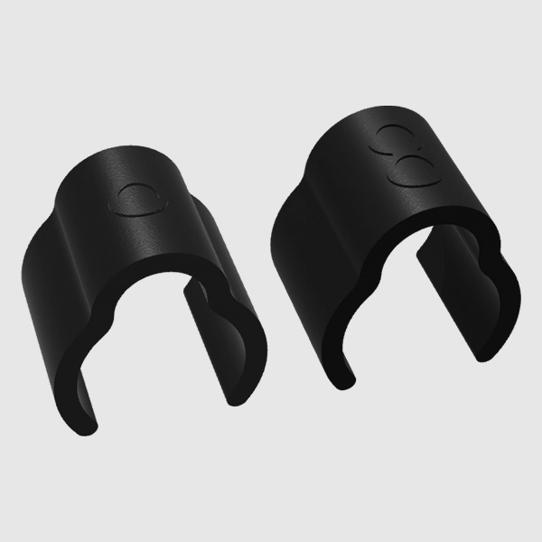 15mm Cable Clip side view